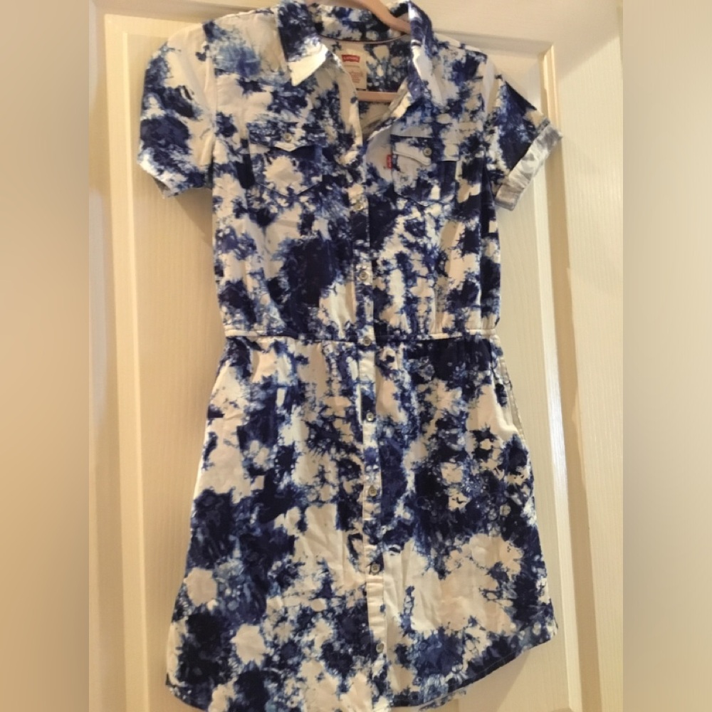 Levi’s tie -dye girls dress size 12/13